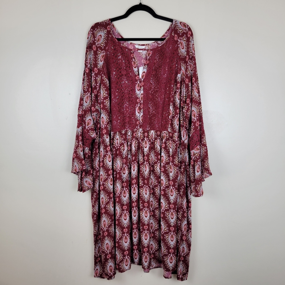 C est 1946 Boho Midi Dress